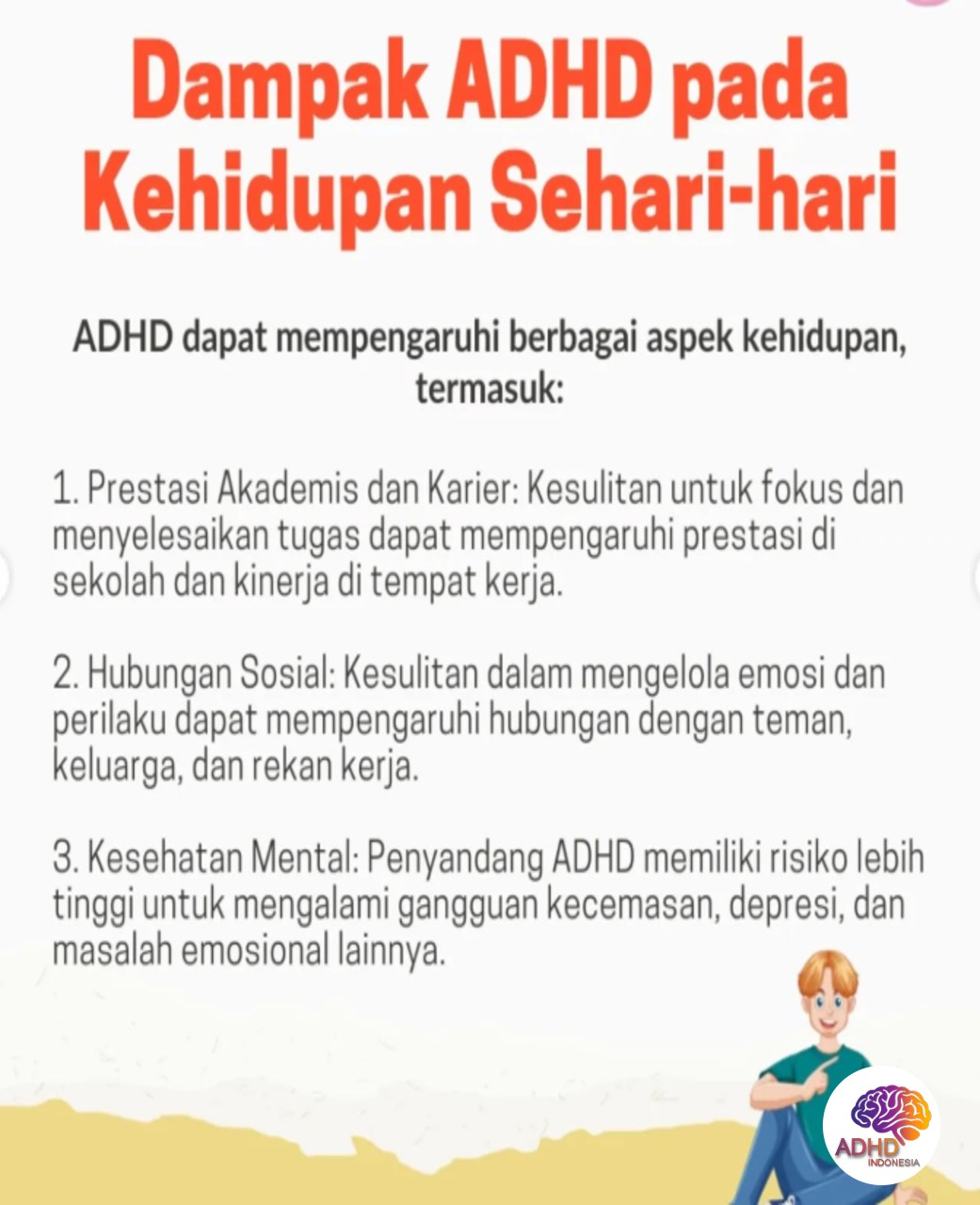 ADHD dan Hubungan Sosial Anak di Lingkungan Sekolah di Kabupaten Banggai